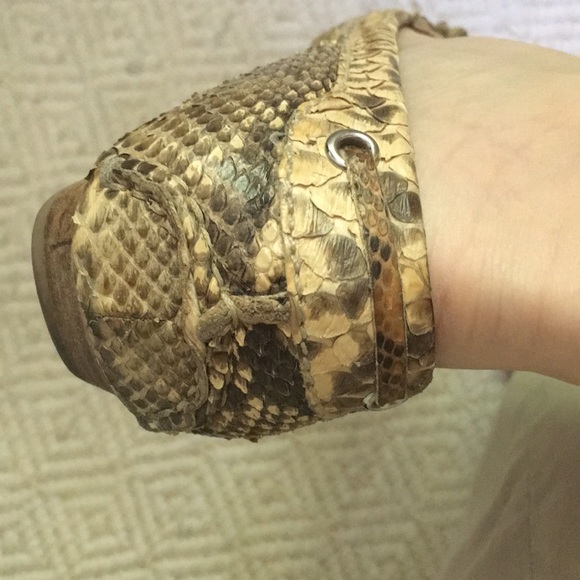 Original Car Shoe snake skin driving shoe by Prada - Picture 7 of 7